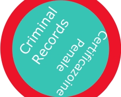Criminals records translation badge